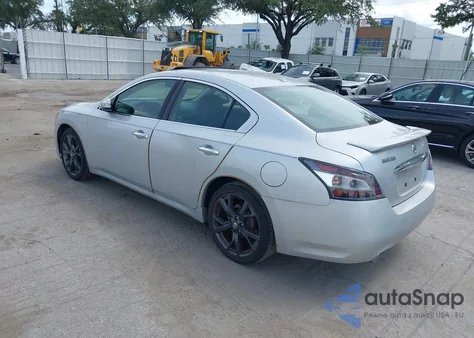 2014 Nissan Maxima 3.5 Sv z USA, uszkodzony, nr VIN 1N4AA5APXEC444170